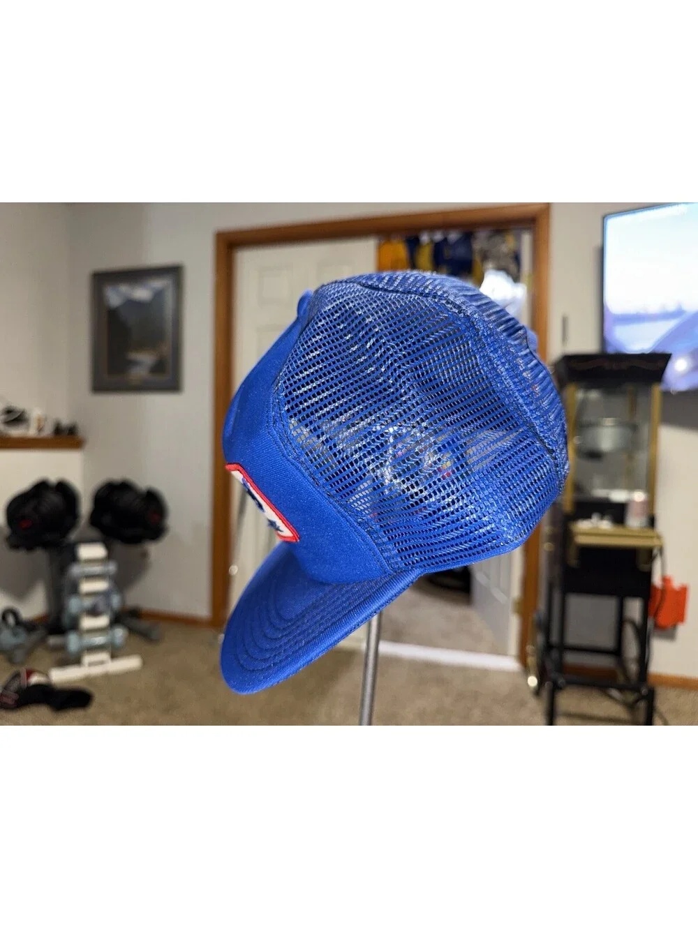 Vintage Western Wire Trucker Hat / SnapBack / Mesh